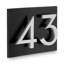 Floating 1-Line Wall Address Plaque-1652286269-1652286027-1652290165