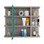 Armoire à pharmacie Milano, miroir à six tablettes extérieures-2051822728