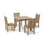 Bistro Outdoor 6 - Piece Teak Dining Set