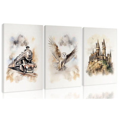 3 Piece Wrapped Canvas Print