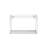 Hohenstein 44'' Glass Top Console Table