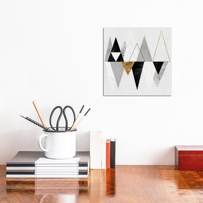 Range II by Jarman Fagalde - Wrapped Canvas Painting, 30.48 cm H x 30.48 cm W
