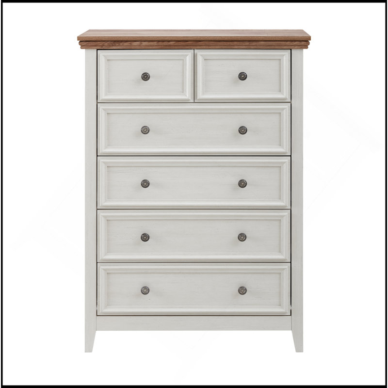 Versatile 6-Drawer Dresser For Organized Living Space, Beige