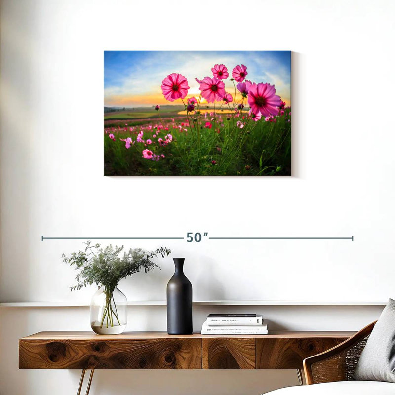 Alvord Cosmos Flower Valley, H 20 po x l 30 po