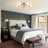 Theis 22in. 6 light Semi Flush Mount Sputnik Chandelier Modern Linear Kitchen Ceiling Mount Light-1800823247