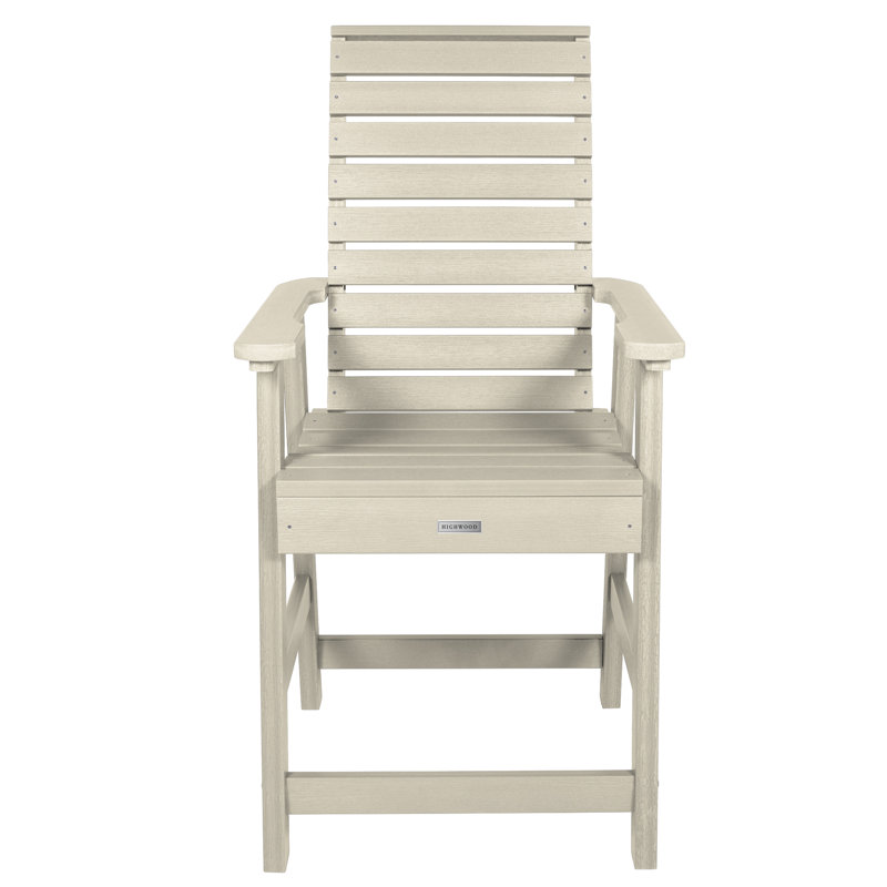 Tabouret de bar 23,12 po Midwest, Blanc délavé