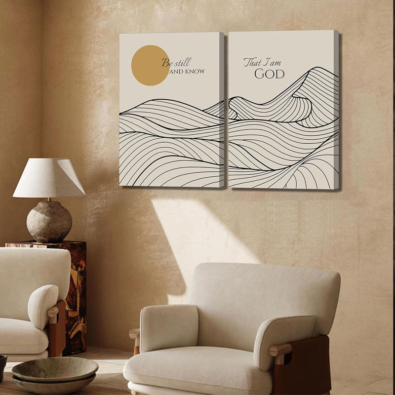 2 Piece Wrapped Canvas Print