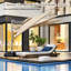Parasol de patio inclinable en aluminium 9 pi avec mât central-892173378