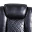 Canapé modulaire inclinable électrique en cuir Shamla-816720814