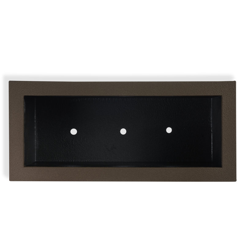 Argentine Trough Planter, Chocolate Brown