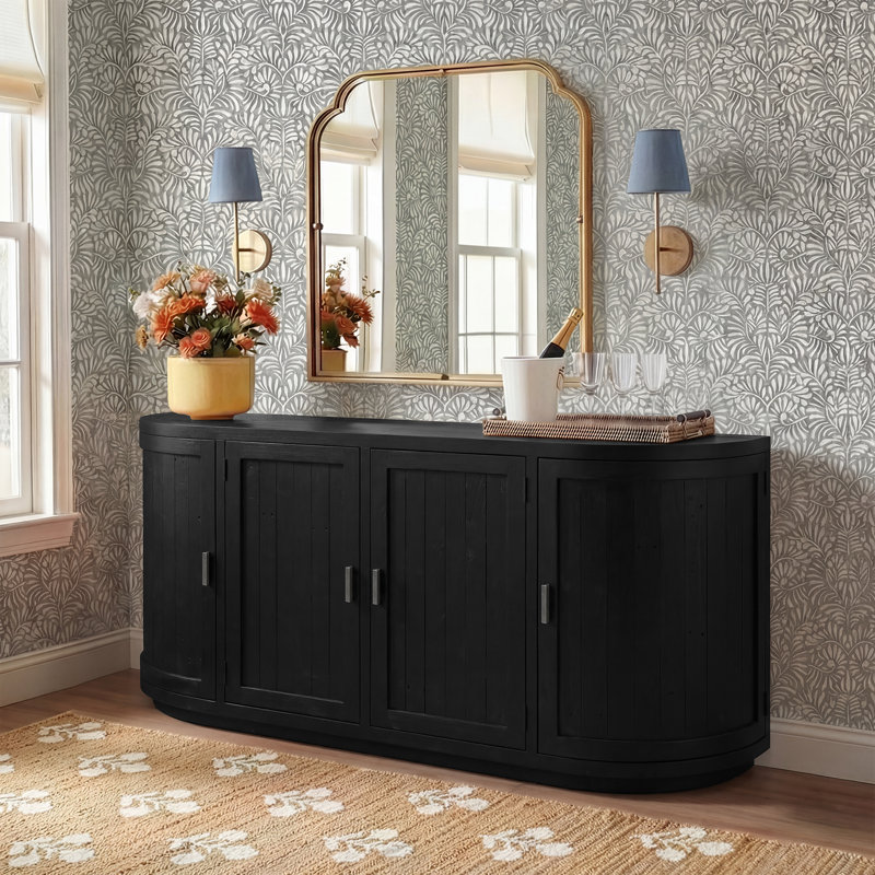 Rudi 71'' Sideboard, Black
