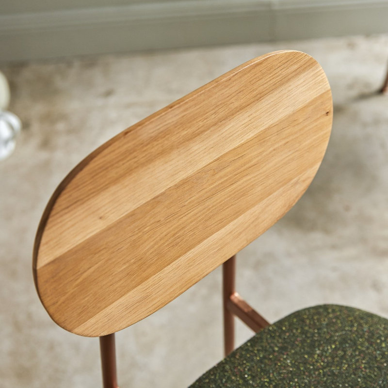 Yutapi Upholstered Dining Chair, Green