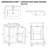 Compact Freestanding Bathroom Vanity with Ceramic Sink-464050364