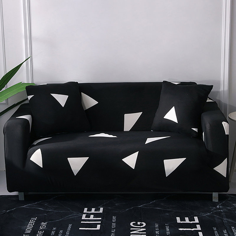 Housse pour causeuse à coussins carrés/rectangulaires, H 40 po x l 55 po x P 90 po