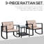 2 - Person Patio Dining Set Table,