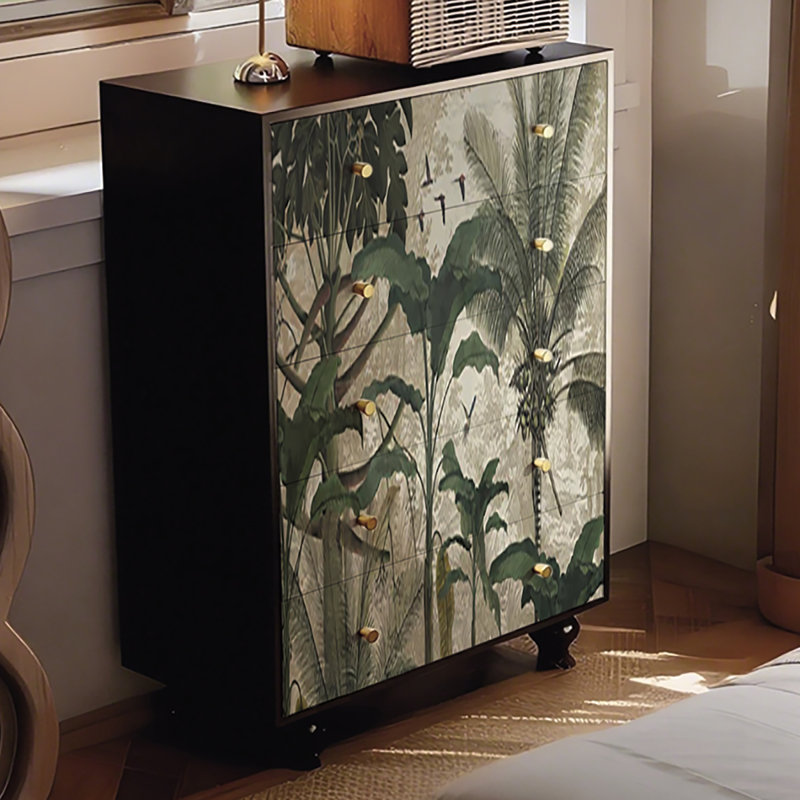 Armoire décorative de style rétro Home Living
