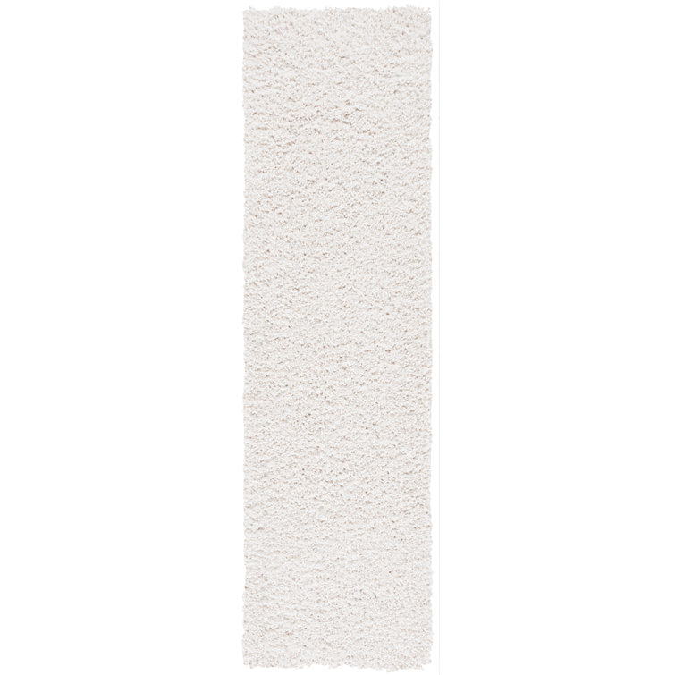 Gundelinda Shag Hand Tufted Performance Solid Color Rug