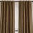 Dupioni Silk Room Darkening Cotton Lining Curtain Panel with Back Tabs for Bedroom-9704406