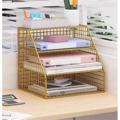 Marketa Metal File Organizer