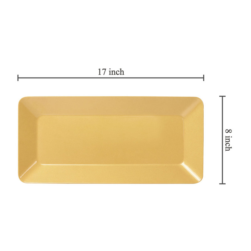 2-Piece Regal Gold 17" Tray
