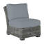 Rustic Woven Sectional Slipper Chair-373560978-373560968-373559787