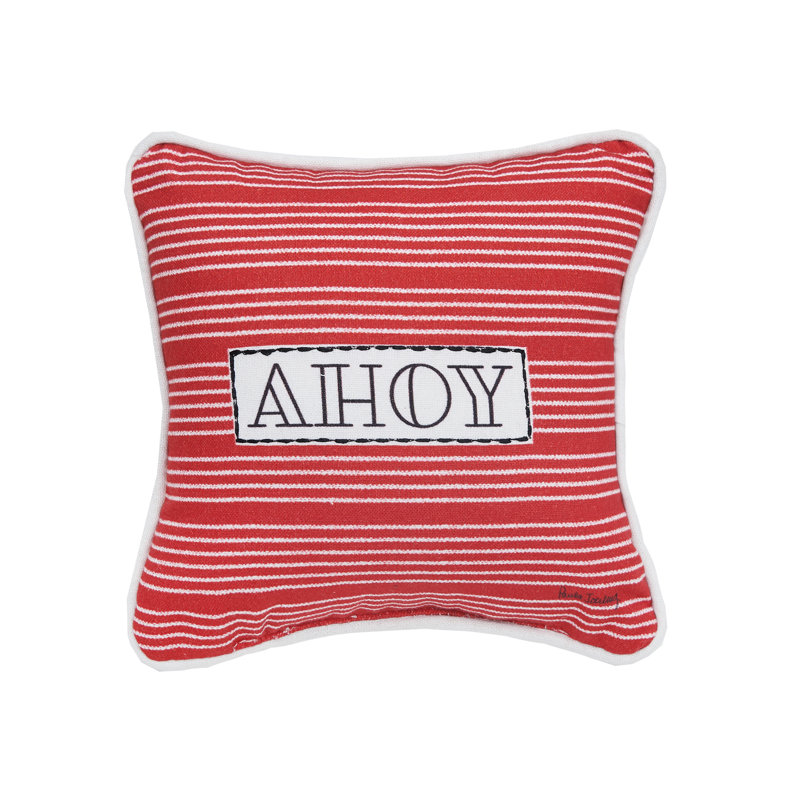 Coussin décoratif à rayures Ahoy