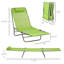 Ensemble de chaises longues inclinables 71,75 po Otillie-1166255462