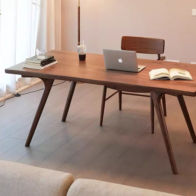 Simple solid wood table, 29.52"H x 78.74"L x 35.43"W