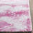 Berman Hand Tufted Wool/Cotton Geometric Rug in Rose/Ivory-20945954