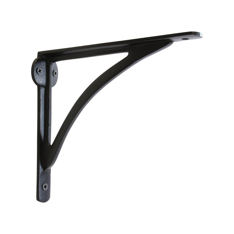 Support de tablette moderne et élégant BK-IR8207, Noir, H 6,8 po x l 0,9 po x P 8 po