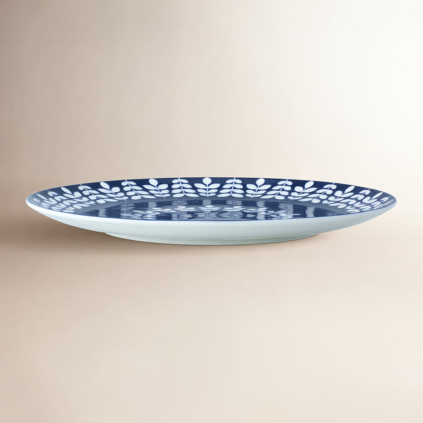 Noritake Bluefjord Round Platter, 12.25"