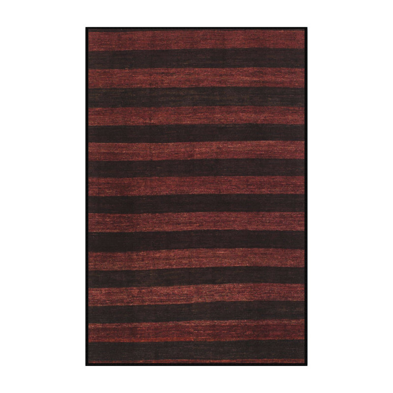 Tapis abstrait moderne 1441, Tapis de couloir 2 pi x 5 pi