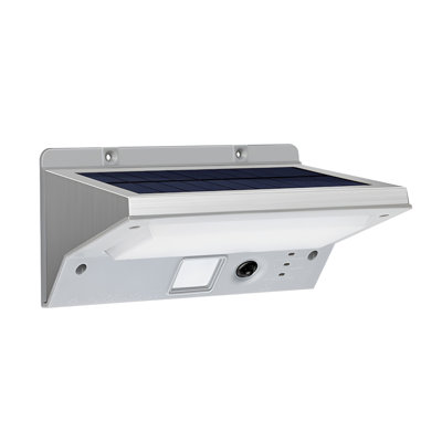 Solar Powered Outdoor Wall Light with Motion Sensor 6000K