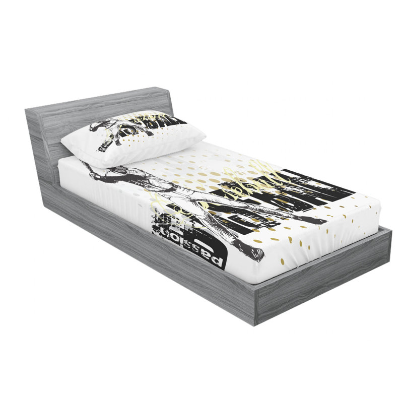 Microfiber Sheet Set, Twin XL Sheet Set with Fitted Sheet