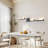 47.24" Acrylic LED Dimmable Flush Mounted Sconce