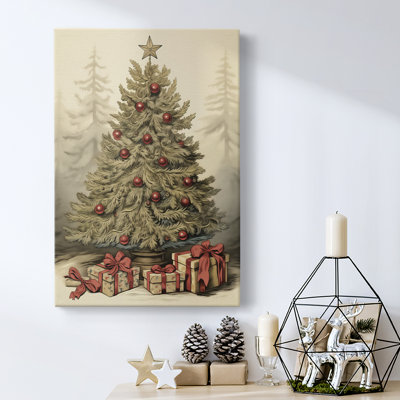 Art des Fêtes de Noël - Toile tendue avec châssis dxiv