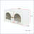 Glass Door Wall Mounted Display Cabinet