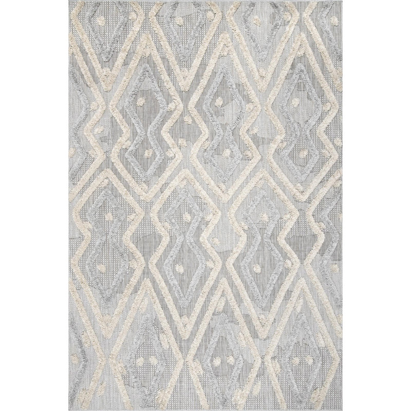 Lynne Geometric Indoor Rug, Rectangle 5' x 8'