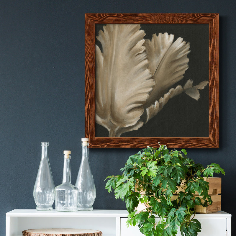 «Classical Blooms I», art mural sur toile, Érable, H 35,5 po x l 35,5 po x P 1,5 po