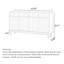 Armoire de rangement en bois massif