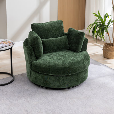 Fauteuil demi-tonneau pivotant l 50 po Dahlonega