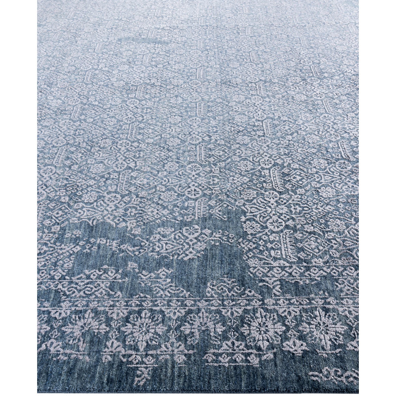 Overdyed One-of-a-Kind 8' 10" X 12' 0" Hand Knotted Area Rug