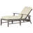 Croquet Teak Chaise Without Wheel - Oyster-70063431-70191766-70192658
