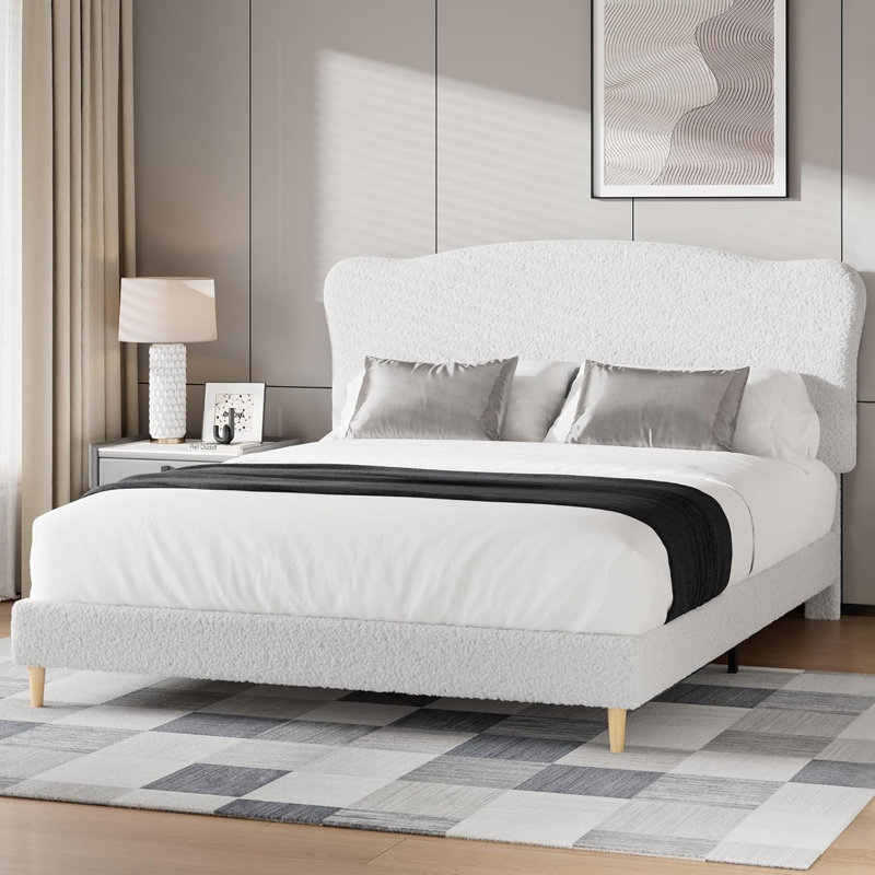 Bed, Double (4'6), White