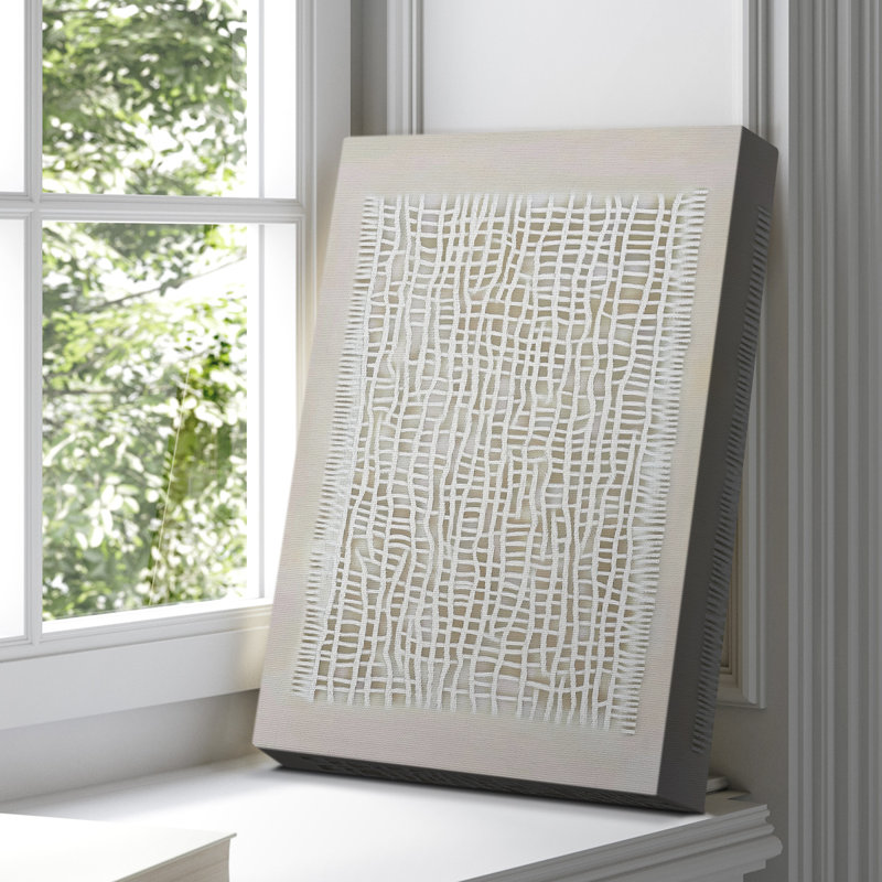 Abstrait, toile tendue avec châssis de CDLxxxxl - prêt à être accroché, H 36 po x l 24 po