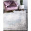 Tapis gris à motif géométrique Pharaoh-40280934