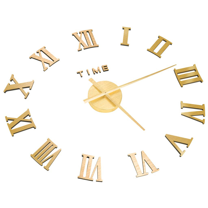 Garcia Wall Clock, Gold