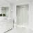 Cass 56-60" W x 76" H Sliding Frameless Shower Door with 3/8" Clear Glass-55865504