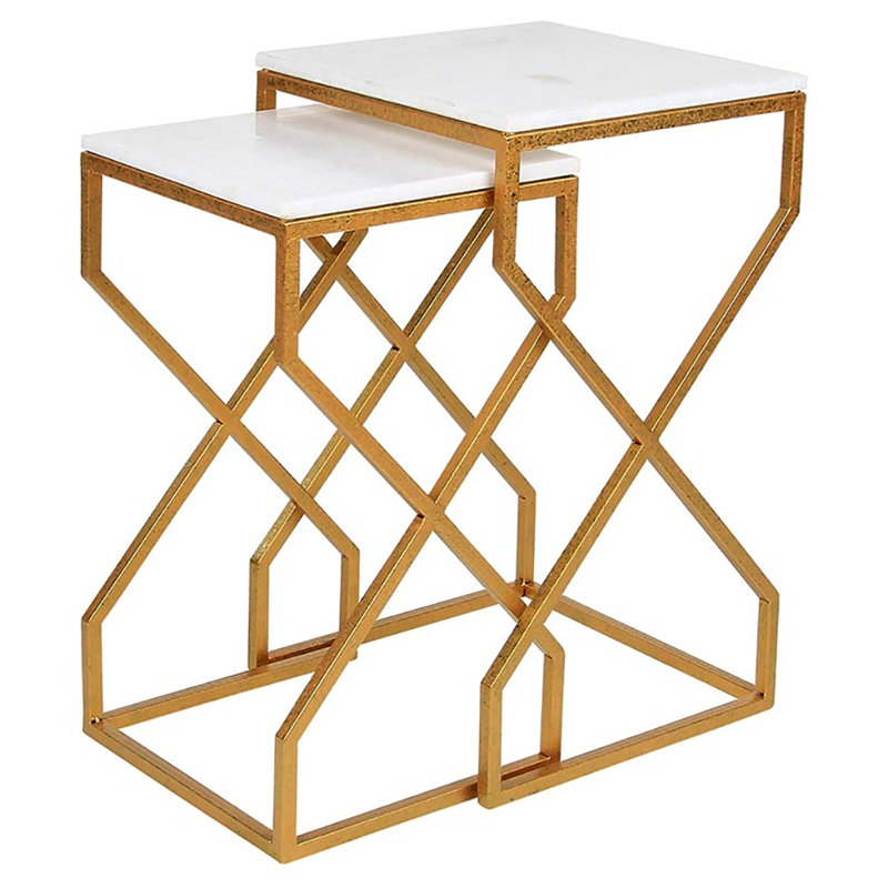 Istanbul 2 Piece End Table Set