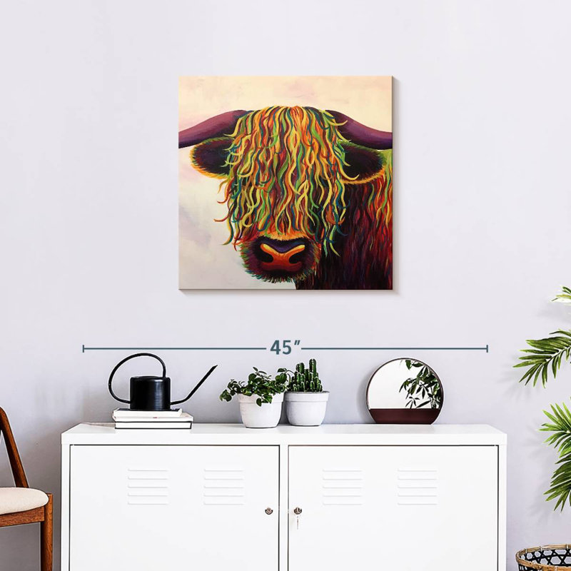 Funky Highland Cow